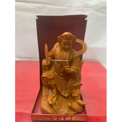 4寸木色玄天上帝